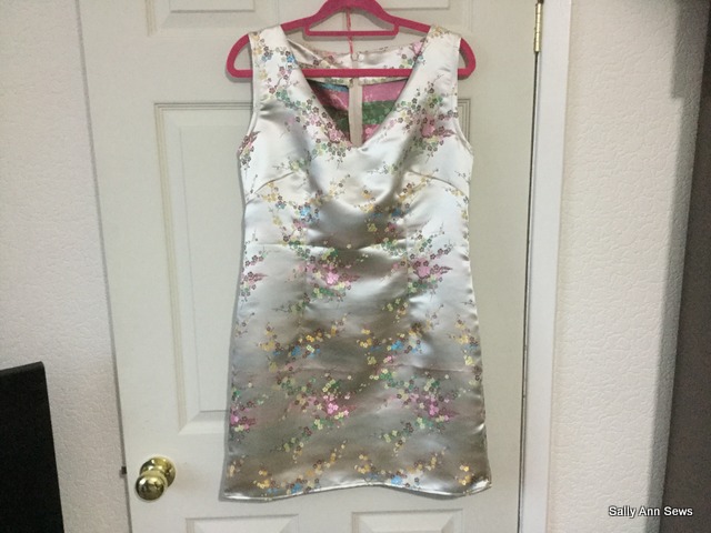 Bespoke clothing chinese silk dress