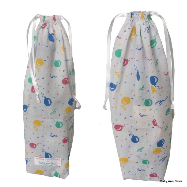 Bottle bag primary balloons