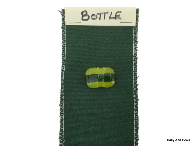 Bottle green beads