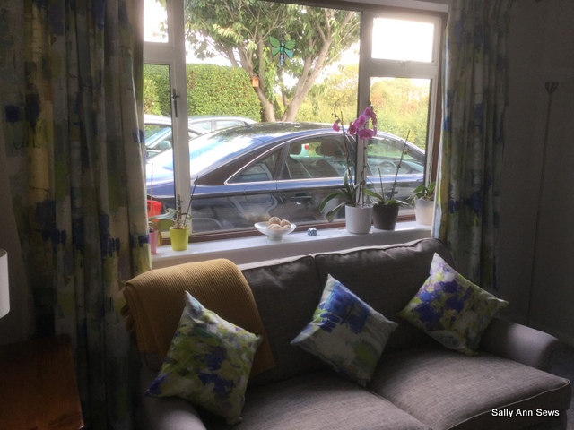 Customer curtains and cushions