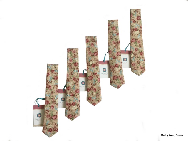 Flowery Ties