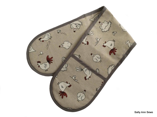 Hen oven gloves