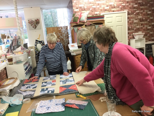 Patchwork sashing