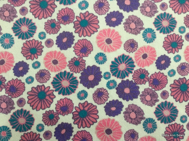 SAS flower fabric