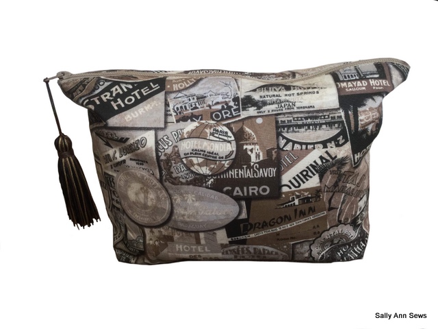 label makeup bag