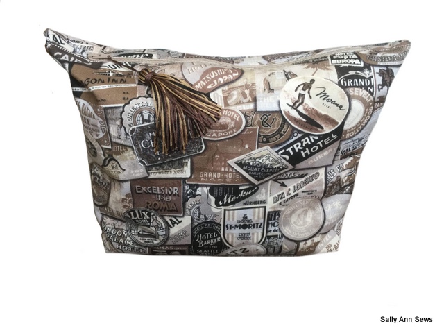 label toilet bag
